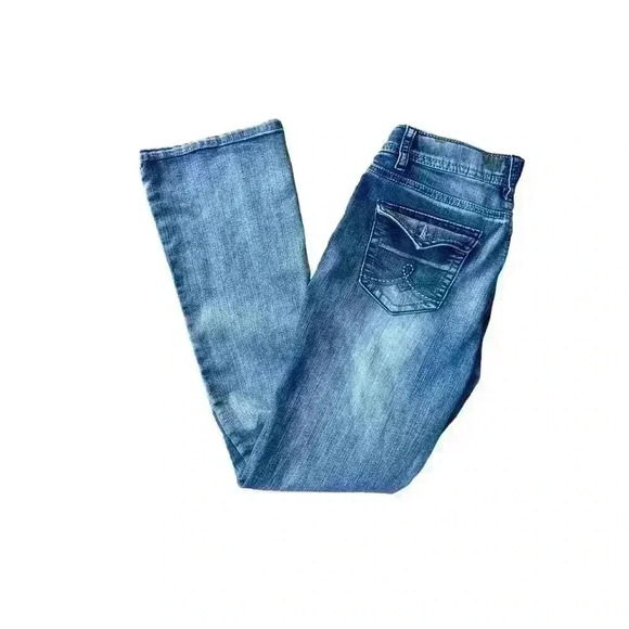 MUDD | Vintage Y2K Girls low rise straight leg Jean | SIZE 14R - Picture 4 of 9